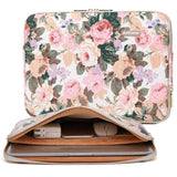 Kayond Canvas WaterResistant KAYOND Nylon Fabric 15.6 Inch Laptop Sleeve case for 15 inch 15.4 inch 15.6 inch Notebook Computer