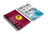 Askprints A5 Notebook (Unruled Wire Bound Spiral Notebook, Multicolor, 210 X 148 Mm, Pack Of 2)