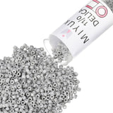 Miyuki Delica Seed Beads - Size 11/0 (1.6 mm), DB2204, Labrador Matte, 7.2 g, Approx. 1440 Beads, Made in Japan