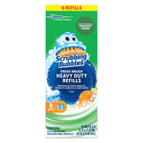 Scrubbing Bubbles Flushable Toilet Wand Refills, Fresh Brush Heavy Duty Toilet Cleaner Refill Pads, Cleans Limescale & Fights Od