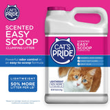 Cat'S Pride Lightweight Clumping Litter: Easy Scoop - Powerful Odor Control - Scented, 10 Pounds
