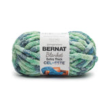 Bernat Blanket Extra Thick Cel-Este - 1 Pack of 65 Yards/21.2 oz Celestial Teal 100% Polyester Yarn
