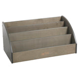 ECR4Kids Toddler Book Display, Beginner Bookshelf, Grey Wash
