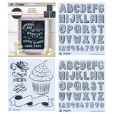 FolkArt Cupcakes Lily & Val Stencil Pack
