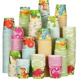 Skyley 600 Pack 3 oz Small Paper Cups Disposable Bathroom Cups Kids Mouthwash Mini Cold Beverage Drinking mugs for Party Home an