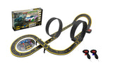 Scalextric Micro G1177T Justice League Batman vs Joker Race for Gotham City - Slot Car Race Track Sets, 1:64 Scale Set, Electric