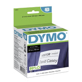 DYMO Authentic LW Name Badge Labels DYMO Labels for LabelWriter Printers White 21/4 x 4 1 Roll of 250