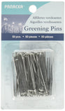 Panacea Sharp Greening Pins 1.75 50/Pkg, 1 Pack, Silver