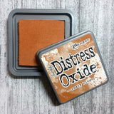 Ranger Tim Holtz Distress Oxides Ink Pad-Rusty Hinge, 3 X 3 X 0.75