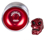 Duncan Toys Metal Drifter Yo-Yo, String Trick Yo-Yo with Counterweight, Ball Bearing Axle and Aluminum Body, Red