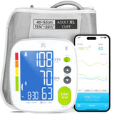 Greater Goods Bluetooth Blood Pressure Monitor with Extra-Large Cuff (15.7-20.5) - Automatic Digital Upper Arm BP Monitor for La