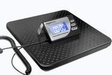 Amazon Basics Digital Postal Scale, Heavy Duty Weighing Platform for Packages, Shipping, 660 lb Capacity, 1 Ounce Readability, P