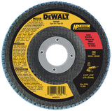 DEWALT Flap Disc, Zirconia, 41/2Inch x 7/8Inch, 80Grit (DW8309)