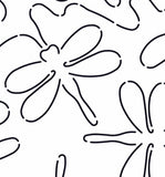 Quilting Creations Dragonfly Stipple Quilt Stencil White, 11 inches