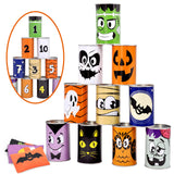 JOYIN 13 Pcs Halloween Carnival Can Bean Bag Toss Games for Kids & Adults Trick or Treat Decoration, Home Decor Party Favors Sup