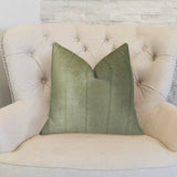 Plutus Brands Plutus Fancy Mink Handmade Throw Pillow, 18 X 18, Ivory Off White