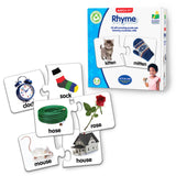 Learning Journey International Match It! - Rhyme - 30 Self-Correcting Rhyming Words with Matching Images for Emerging Readers, M