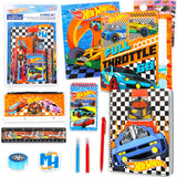 Hot Wheels School Supplies for Boys Bundle w Notebook, Pencils, More