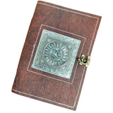 Decorworks Handmade Paper Note Book | Artist sketchbook, scrapbook, drawing book (7x5, Sun)