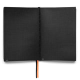 Notsu Pitch Black Paper Notebook A5 Dotted Journal