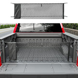xipoqix Truck Bed Cargo Net 49.21 x 18.11 Inch Compatible with 2015-2025 Ford F150 Truck Bed Organizer Mesh Net Replacement for