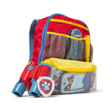 Melissa & Doug PAW Patrol Pup Pack Backpack Role Play Set (15 Pieces)