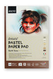 Brustro Artists Pastel Paper Pad of 24 Sheets | 160 GSM, Beige, A4 | Ideal for Pastels, Colour Pencils, Graphite, Charcoal, Goua