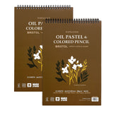 Papelsino, Sketchbook for Oil & Soft Pastel Drawing 8.5 x 11, 2 Pack