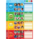 Ashley Productions Smart Poly Chart Control Your Emotions 13 x 19