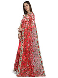 Patlani Fashion New Bollywood Blockbuster Design Launching Net Embroidery Designer Saree Tometo.
