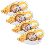 Plus Corporation Glue Tape Tg610BcRe, Repositionable Adhesive, 4Pack (60387)