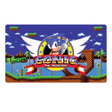 Sonic Green Hills Zone Playmat - Protects Game and Gaming Surface; use at Home or at tournaments or as a Desk pad