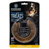 Starmark Twist and Lock Treat Dental Chews for Dogs