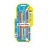Paper Mate InkJoy 100RT Retractable Ballpoint Pens, Medium Point, Assorted, 4 Pack (1951391)