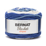 Bernat Blanket Stripes Yarn, 10.5 oz, Gauge 6 Super Bulky Chunky, Cape Cod