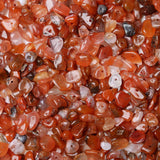 LAIDANLA Red Agate 400pcs Natural Chip Stone Beads 5-8mm Healing Crystal Irregular Gemstones Drilled DIY Loose Rocks Bead Crysta