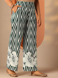 Libas Women'S Cotton Co-Ords Set (400866L_Green