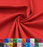 EOVEA - Cotton Polyester Fabric by The Yard - 60 Wide Broadcloth Fabric, Soft, Lightweight & Breathable Material for Lining, Cur