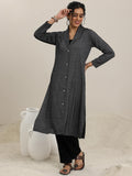 Libas Women'S Wool Regular Kurta (58151W_Black Black L