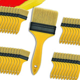 PANCLUB Paint Brushes for Walls I Chip Brush Set 3 inch 20 Pack I S.Chip Brush Never Lose Bristles I 100% Plastic I for Paint, G