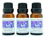 Downy Lavender Vanilla Type (Made in USA) 3 Bottles 1/2 FL Oz Each (15ml) Premium Grade Scented Fragrance Oil