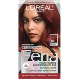 Shimmering Permanent Hair