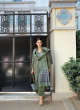 Anni Designer Women'S Rayon Blend Solid Straight Kurta With Pant & Dupatta (Raja Saab Green-Vks11_3Xl_Green_Xxx-Large),Green,3XL,Rayon,Casual,