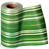 Syhood Outdoor Ribbon Poly Satin Ribbon Floral Craft Decoration Aspidistra Leaf Riband Easter Holiday Outdoor Decorating (5.9 In