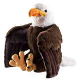 Wild Republic Artist Collection, Bald Eagle, Gift for Kids, 15 inches, Plush Toy, Fill is Spun Recycled Water Bottles.