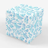 Stesha Party Ocean Coastal Gift Wrap Wrapping Paper Folded Flat 30 x 20 Inch 3 Sheets
