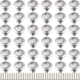 Ripeng 36 Pieces Round Ringed Kitchen Cabinet Pulls Kitchen Drawer Pull Cabinet Door Knob Drawer Handles Hardware Cupboard Handl