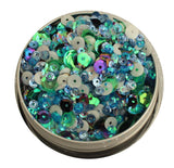 Buttons Galore and More Party Time Sequin Tin