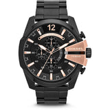 Diesel Chi Chronograph Black Over Sized Dial Men'S Watch-Dz4309