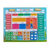 My First Daily Magnetic Calendar | Weather Station for Kids | Moods and Emotions | Preschool Learning Toys | Classroom Calendar
